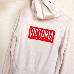 Victoria Sport Cream Hoodie